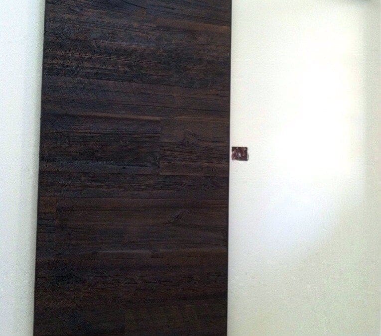 Reclaimed Hemlock Door Jacobean