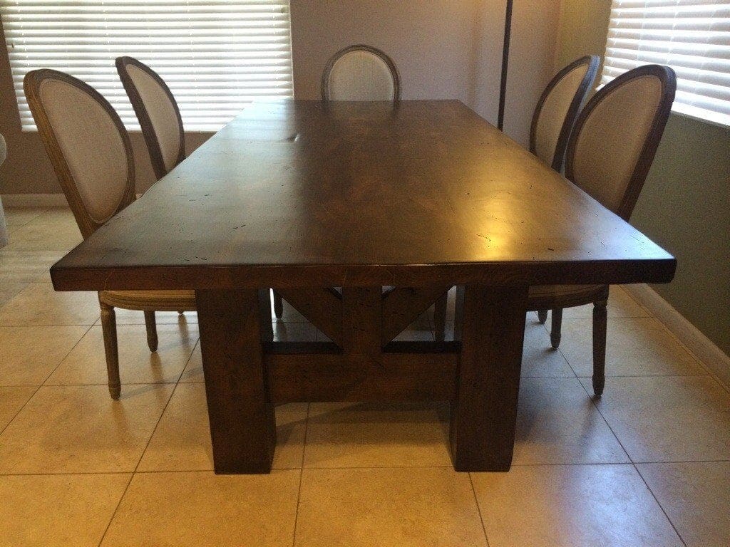 alder kitchen table