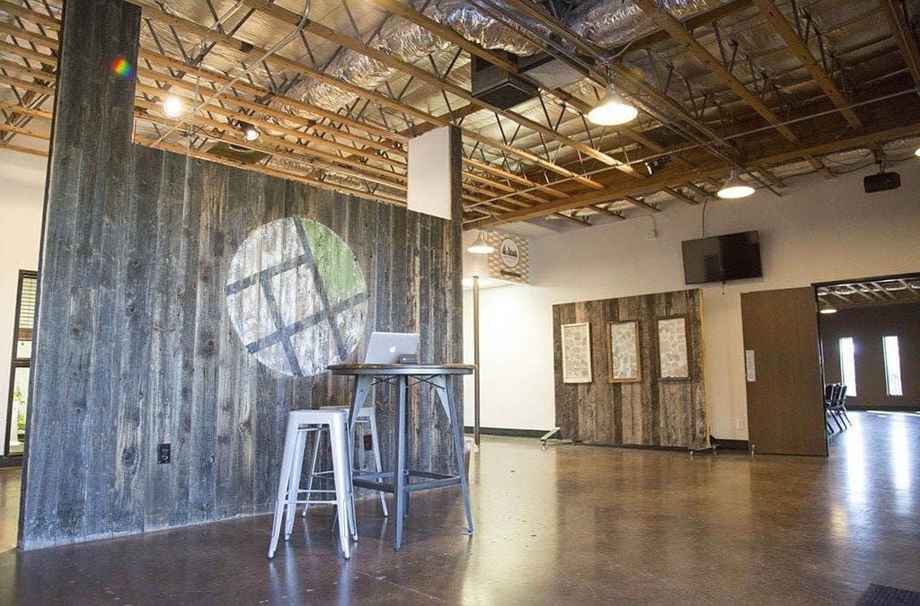 New City Church – Reclaimed Hemlock Accent Wood Wall