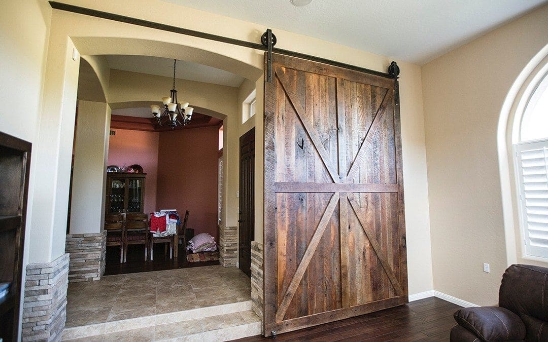 Cherry Barn Door