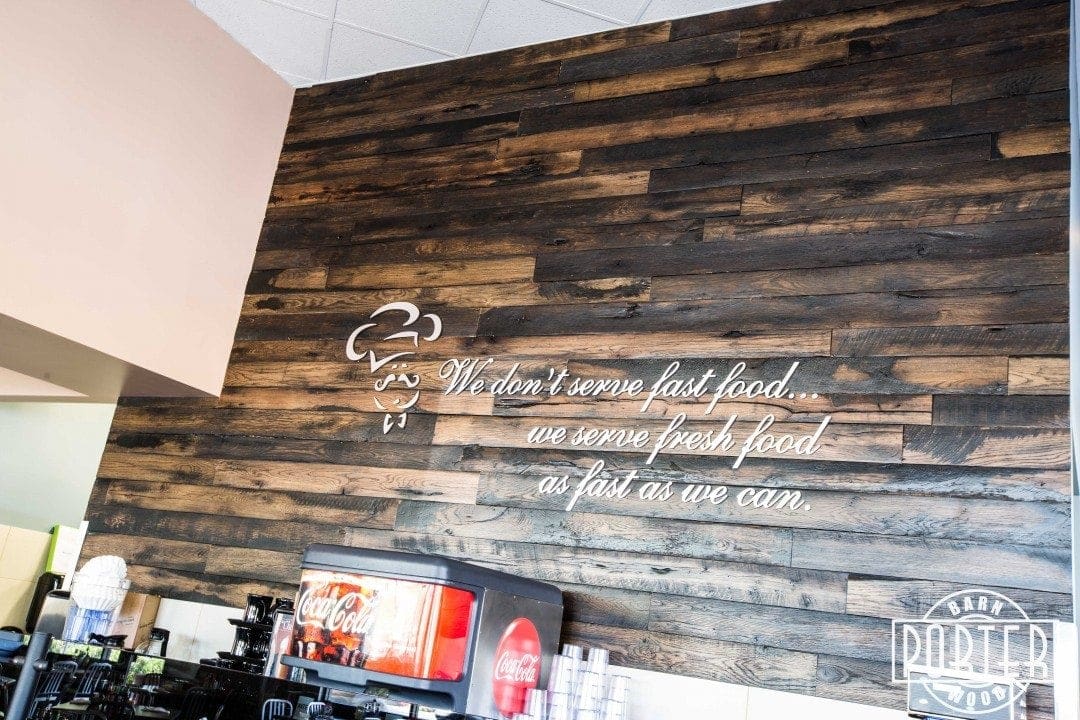 Biscuits Cafe Chandler Porter Barn Wood
