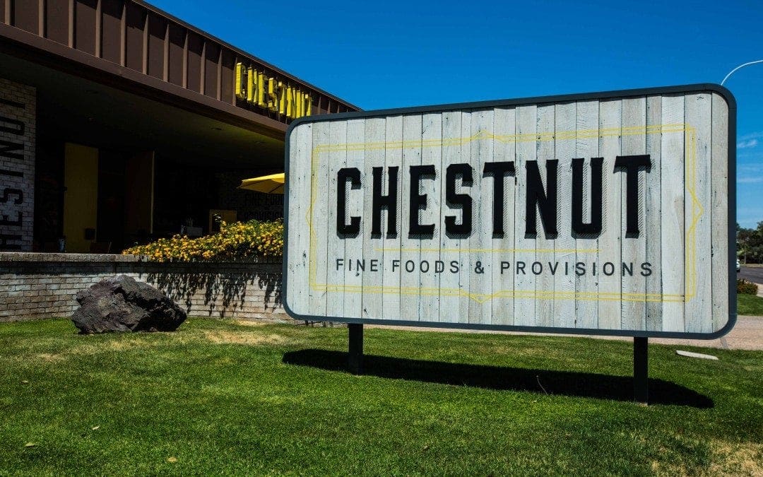 Chestnut Sign