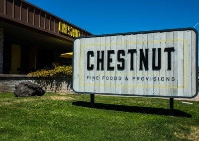 Chestnut Sign