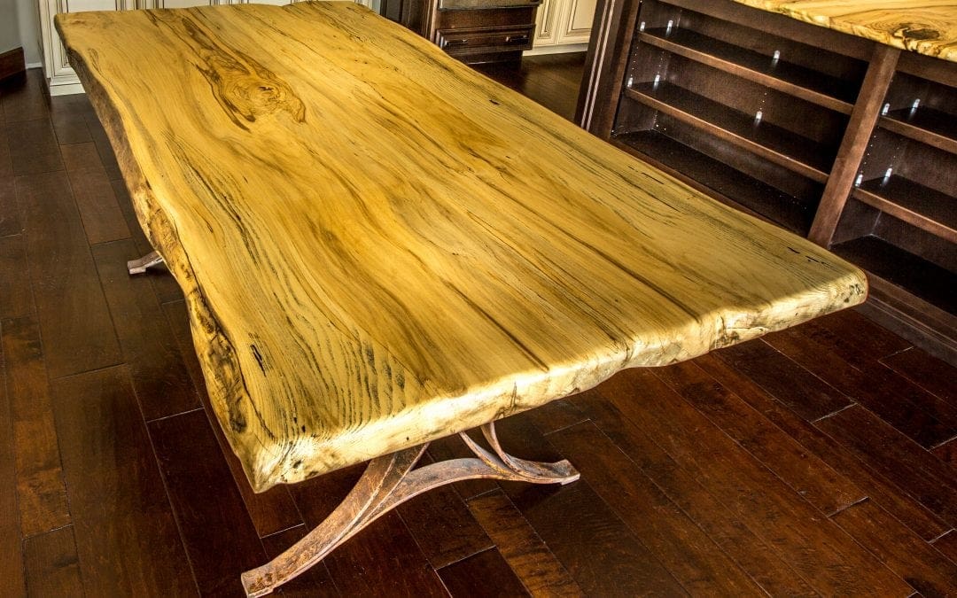 Live Edge Hackberry Dining Table