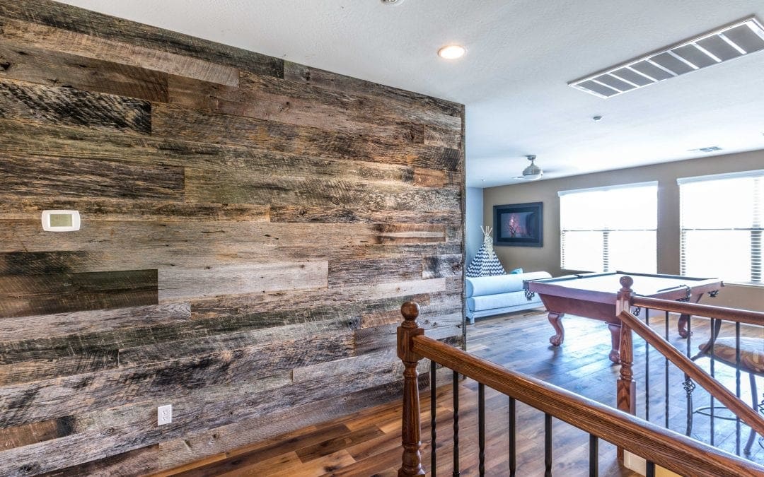 Upstairs Tobacco Barn Grey Wall