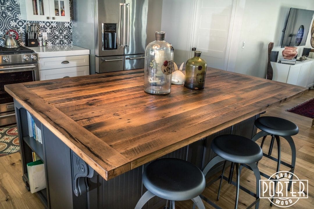 Kitchen Island Paradise | Porter Barn Wood