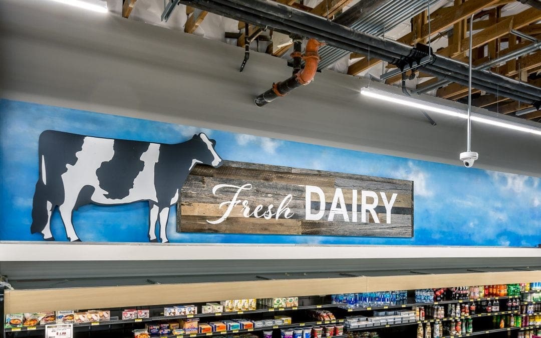 Asiana Market “Fresh Dairy” Sign