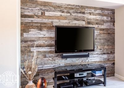 Reclaimed Feature Wall