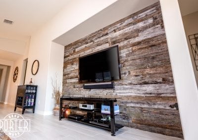 Reclaimed Feature Wall