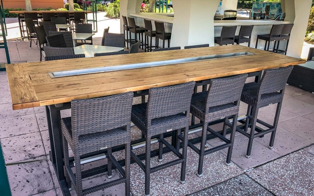 Disney Wine Trough Tables