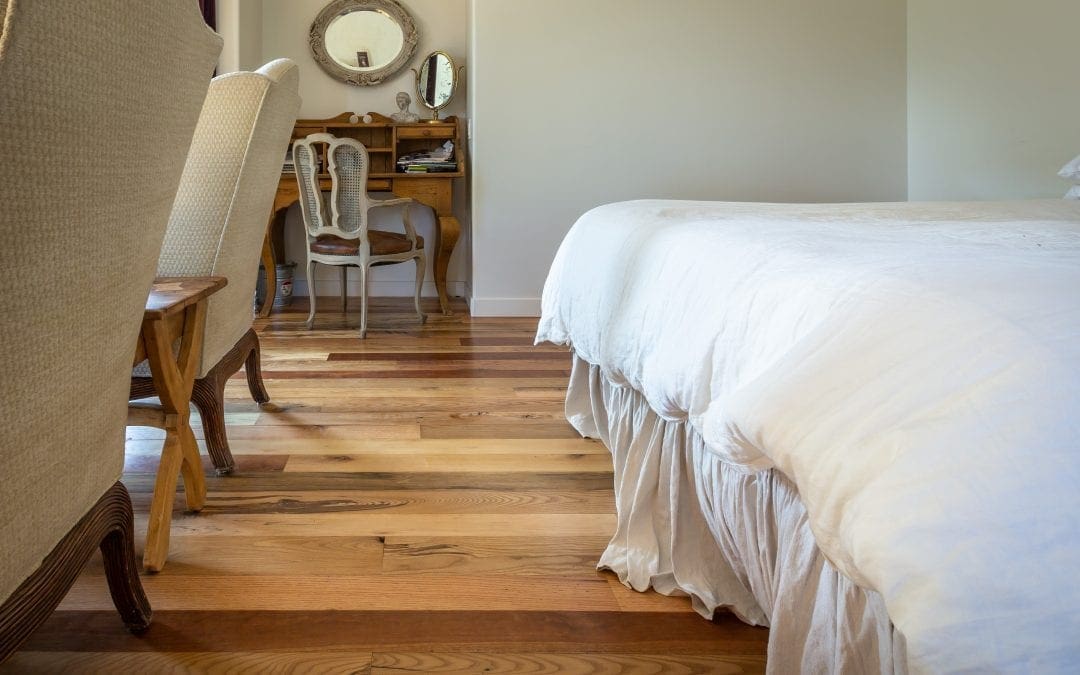 Master Bedroom Reclaimed Floor