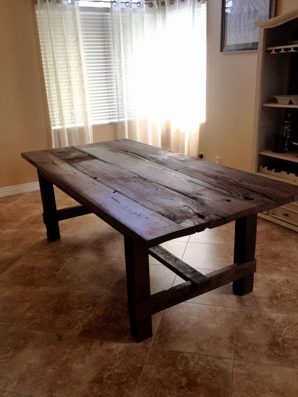 Reclaimed Oak Dining Table | Porter Barn Wood