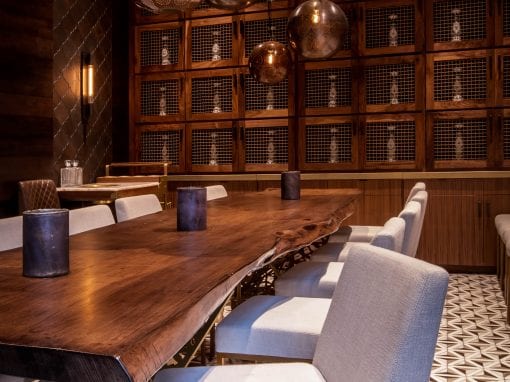 Toca Madera Private Dining Room