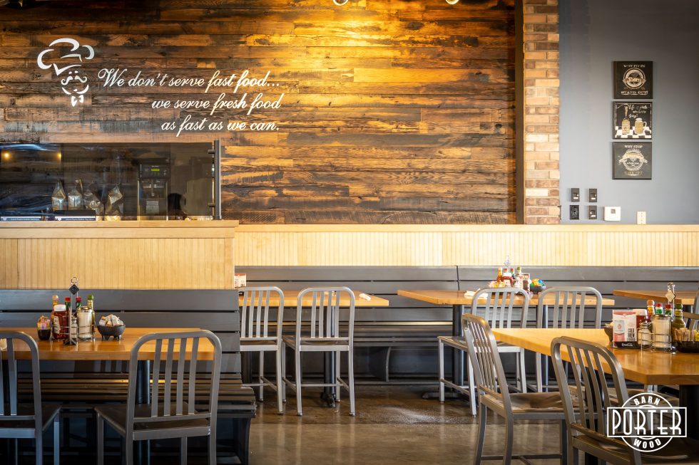 Biscuits Cafe Surprise Porter Barn Wood