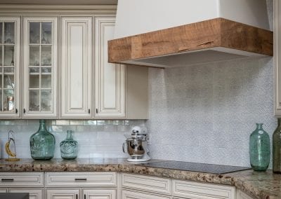 Reclaimed Wood Hood Accent