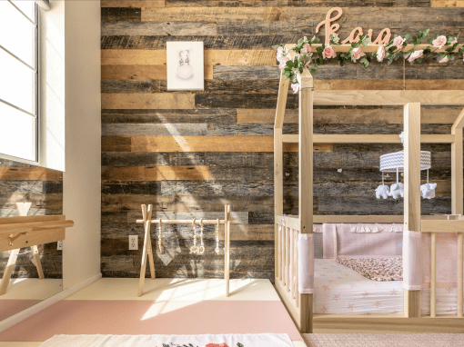 Reclaimed Nursery Wall