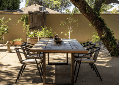 Reclaimed Oak Outdoor Table