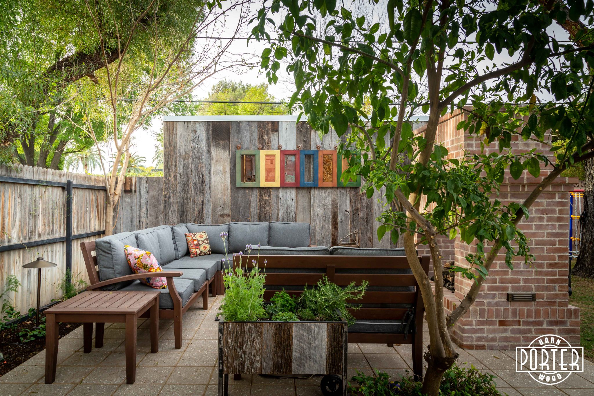 Reclaimed Backyard Oasis | Porter Barn Wood