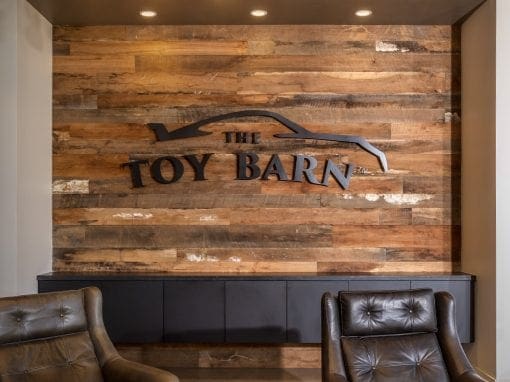 Toy Barn Wall & Custom Sign – Cave Creek