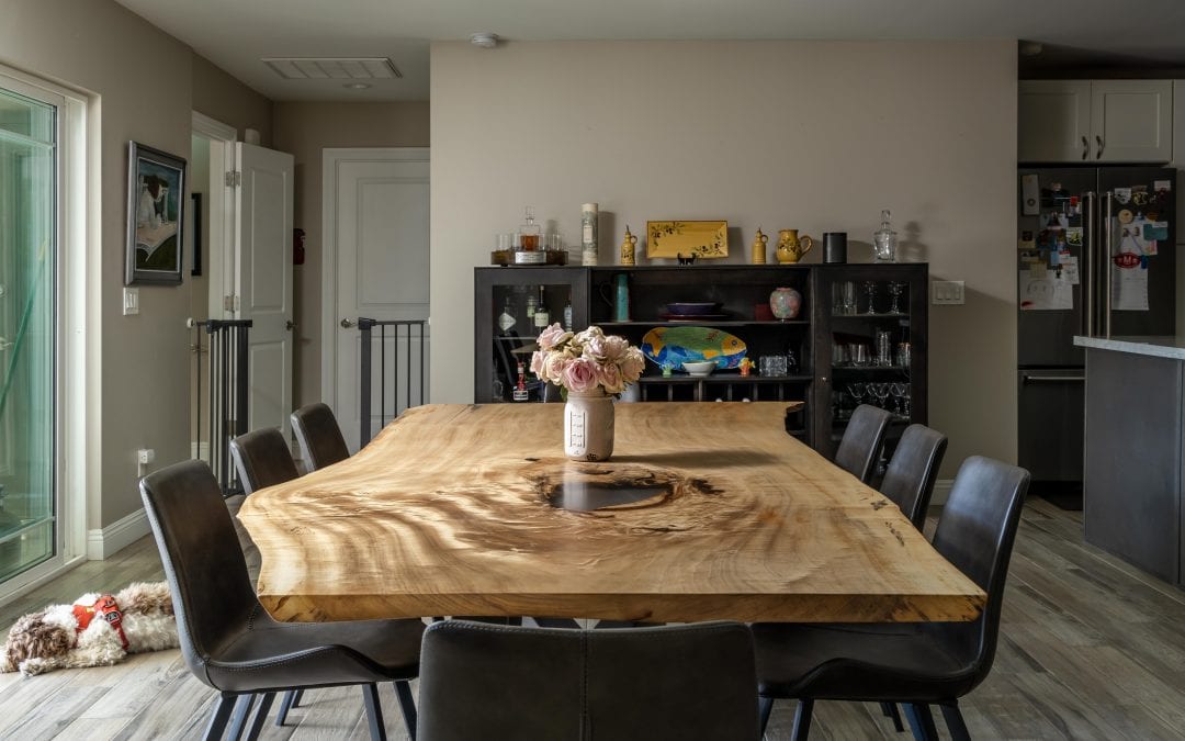 Cottonwood Live Edge Dining Table