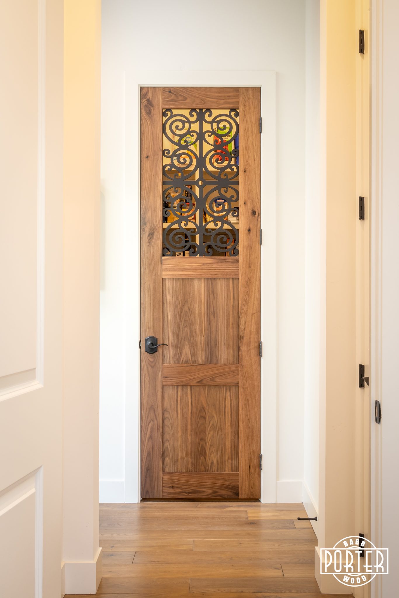 Walnut Pantry Door | Porter Barn Wood