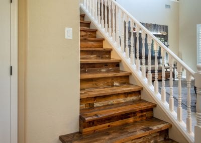 Reclaimed Wood Stair Treads