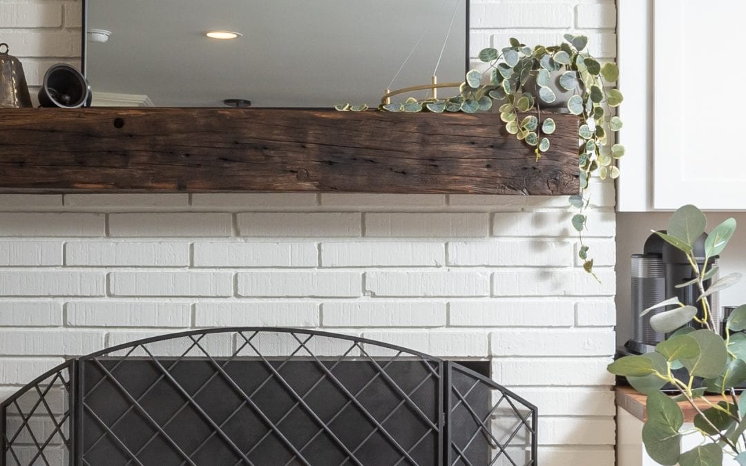 Reclaimed Fireplace Mantel