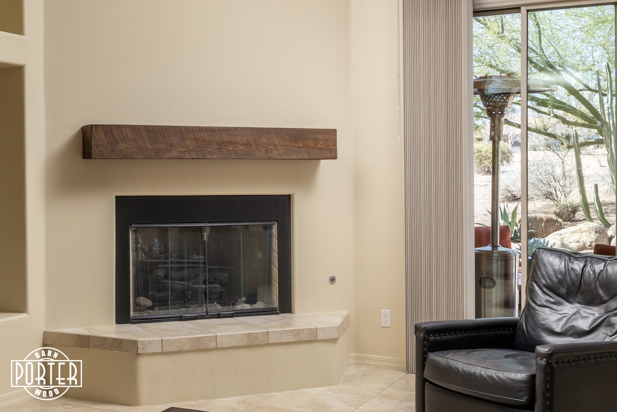 Sassafras Box Mantel Porter Barn Wood