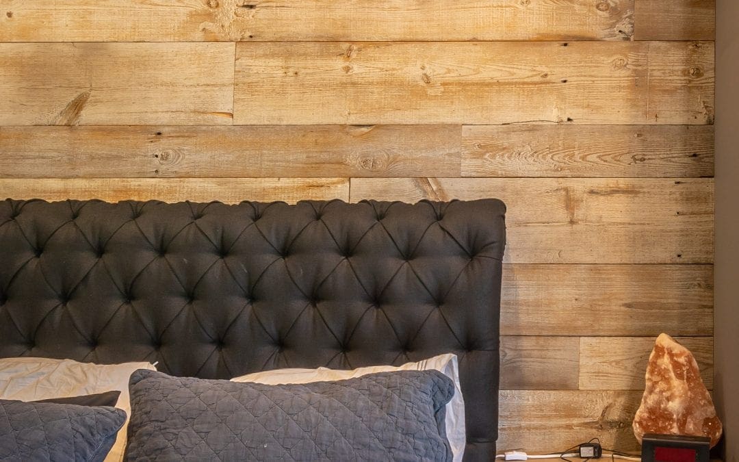 Reclaimed Bedroom Wood Wall