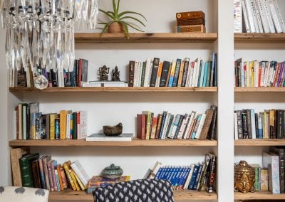 Reclaimed Wood Bookcase shelving