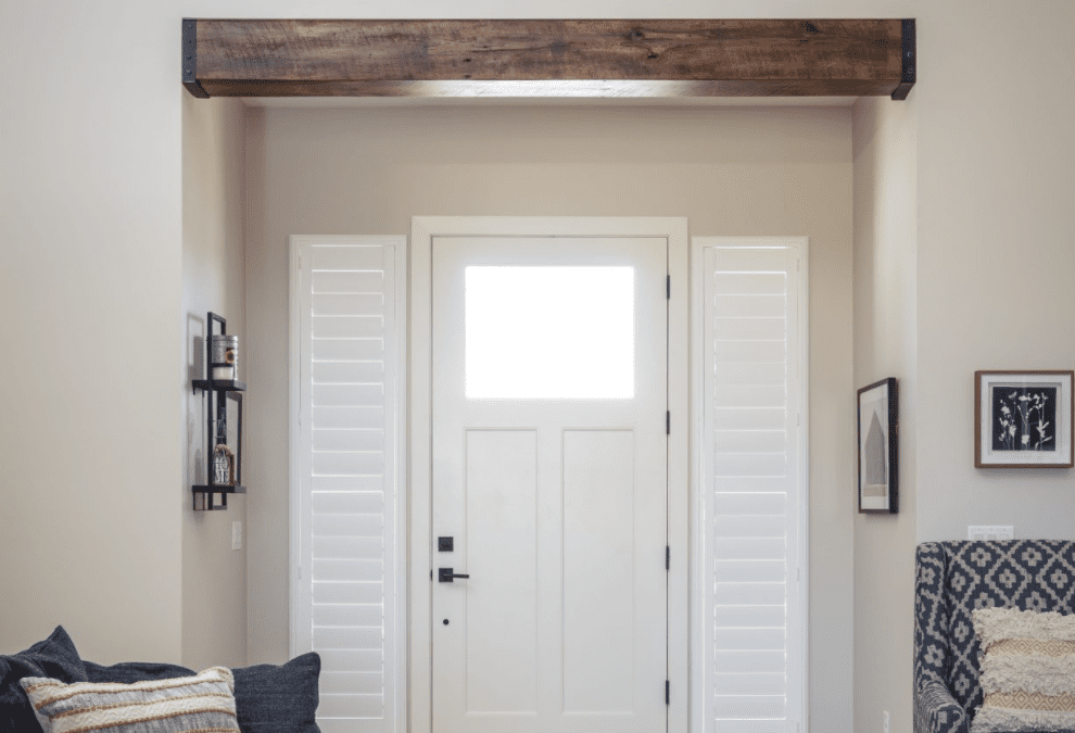 Reclaimed Tobacco Brown Entry Beam