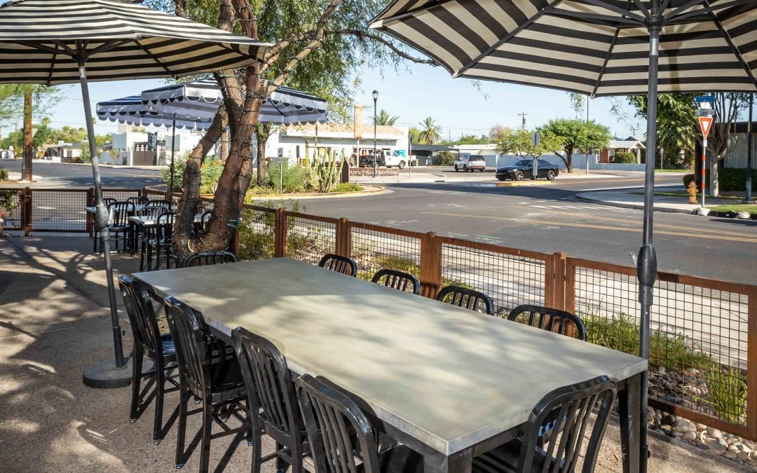 The Coronado Outdoor Concrete Table