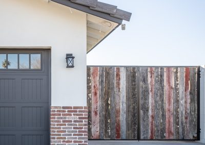Reclaimed Wood Exterior Gate