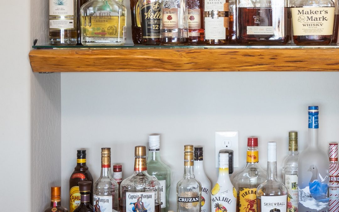 LE Liquor Shelf