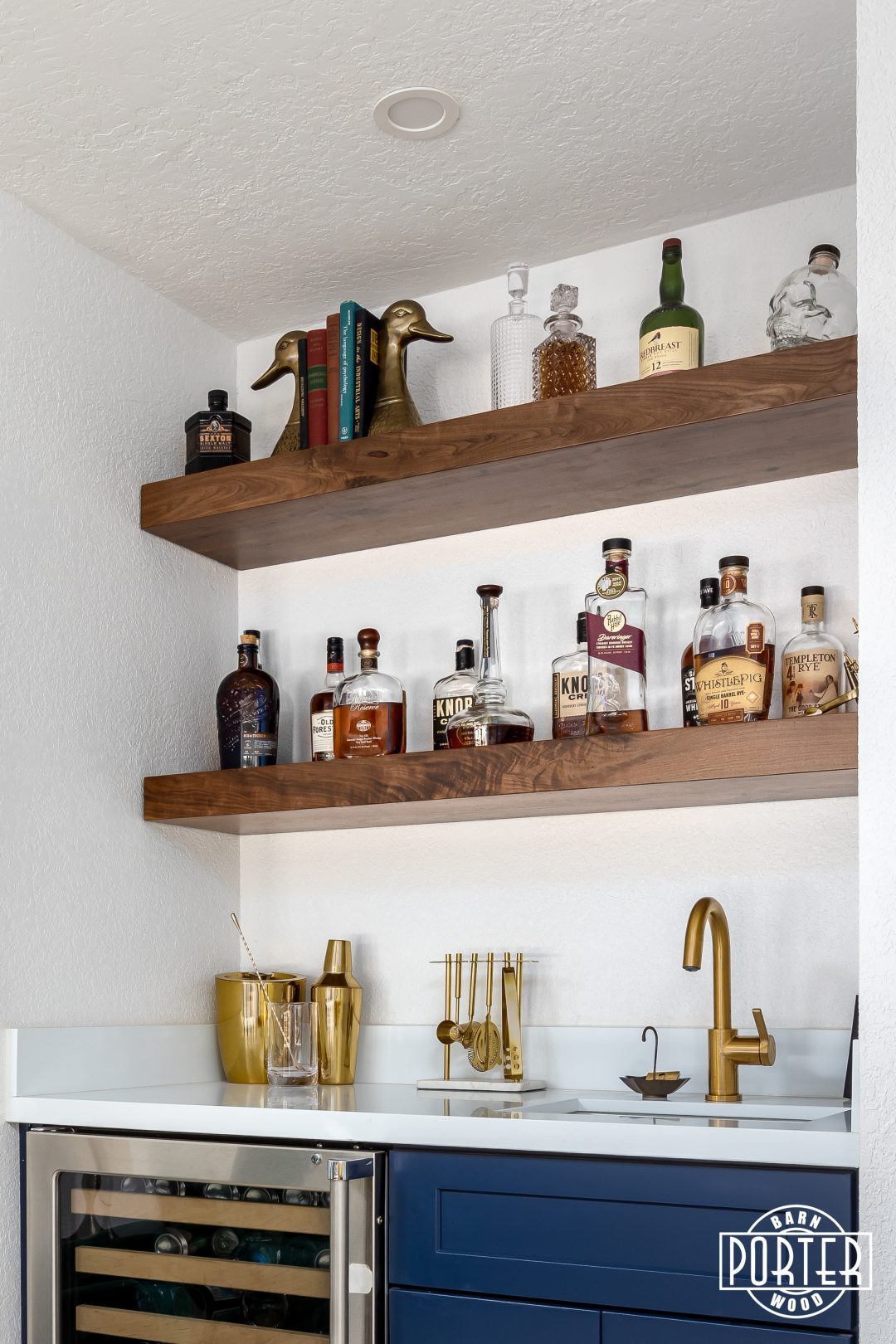 Modern Living Open Shelves