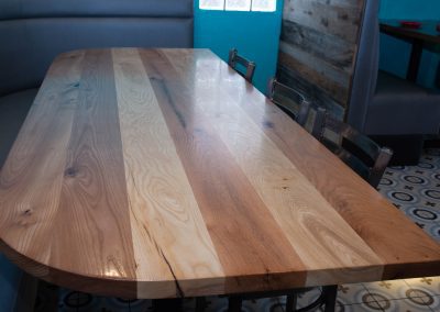 Cien Agaves Custom Mixed Hardwoods Table