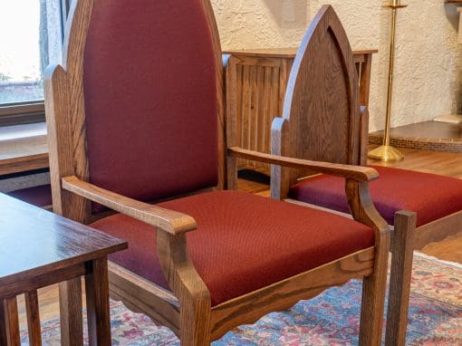 Red Oak Altar Furniture