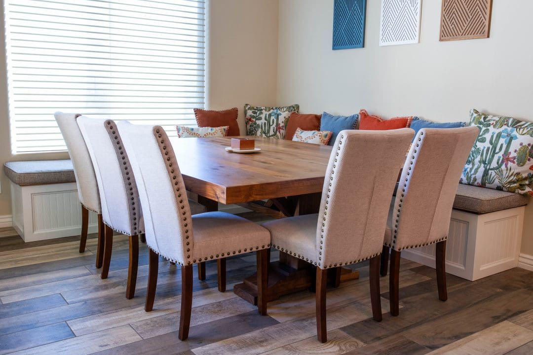Dining Table and Banquette