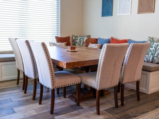 Dining Table and Banquette