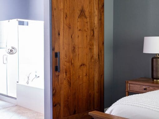 Walnut Barn Door