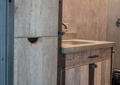Concrete Countertop and Sink