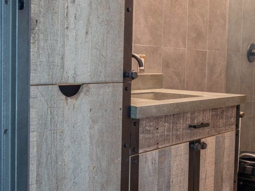Concrete Countertop and Sink