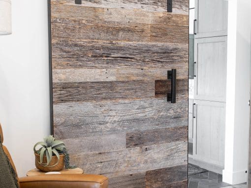 Tobacco Barn Grey Sliding Door