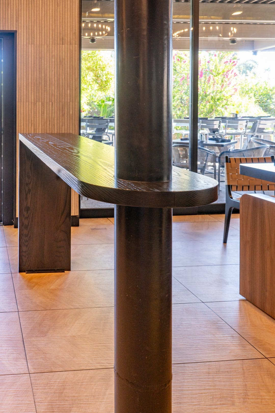 HIgh Top Waterfall Bar Table