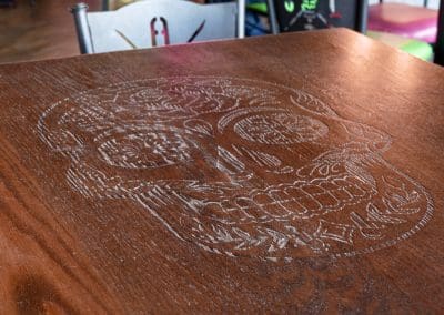Engraved Tabletop