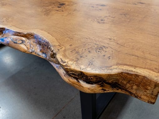 Burr Oak Dining Table