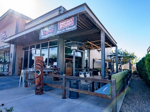 Custom Steel framed patio Fixtures