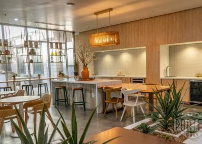 Live Edge Hackberry Table with metal base