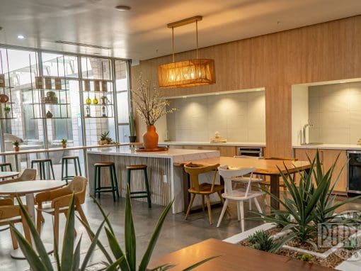 Live Edge Hackberry Table with metal base